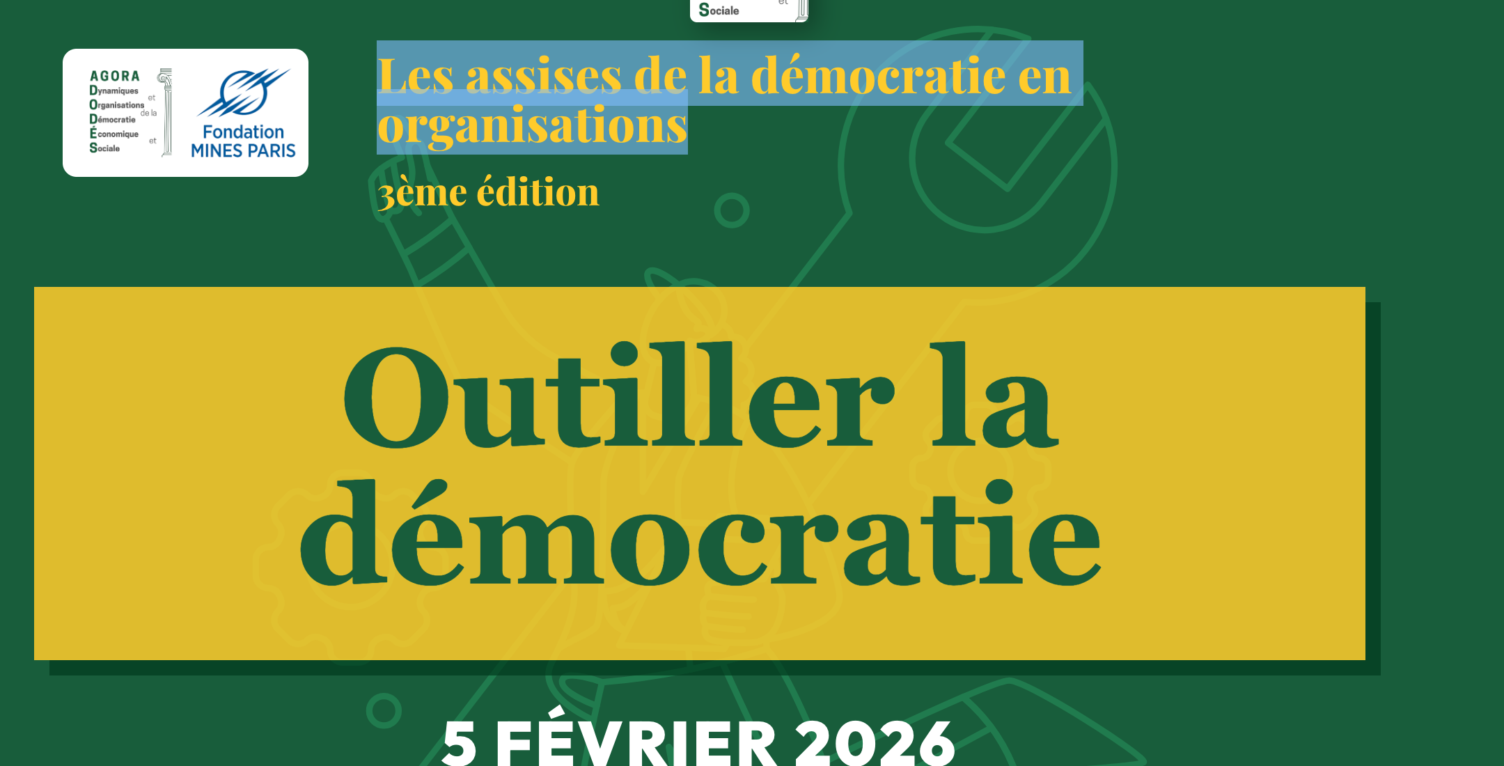 Feb. 5, École des Mines de Paris