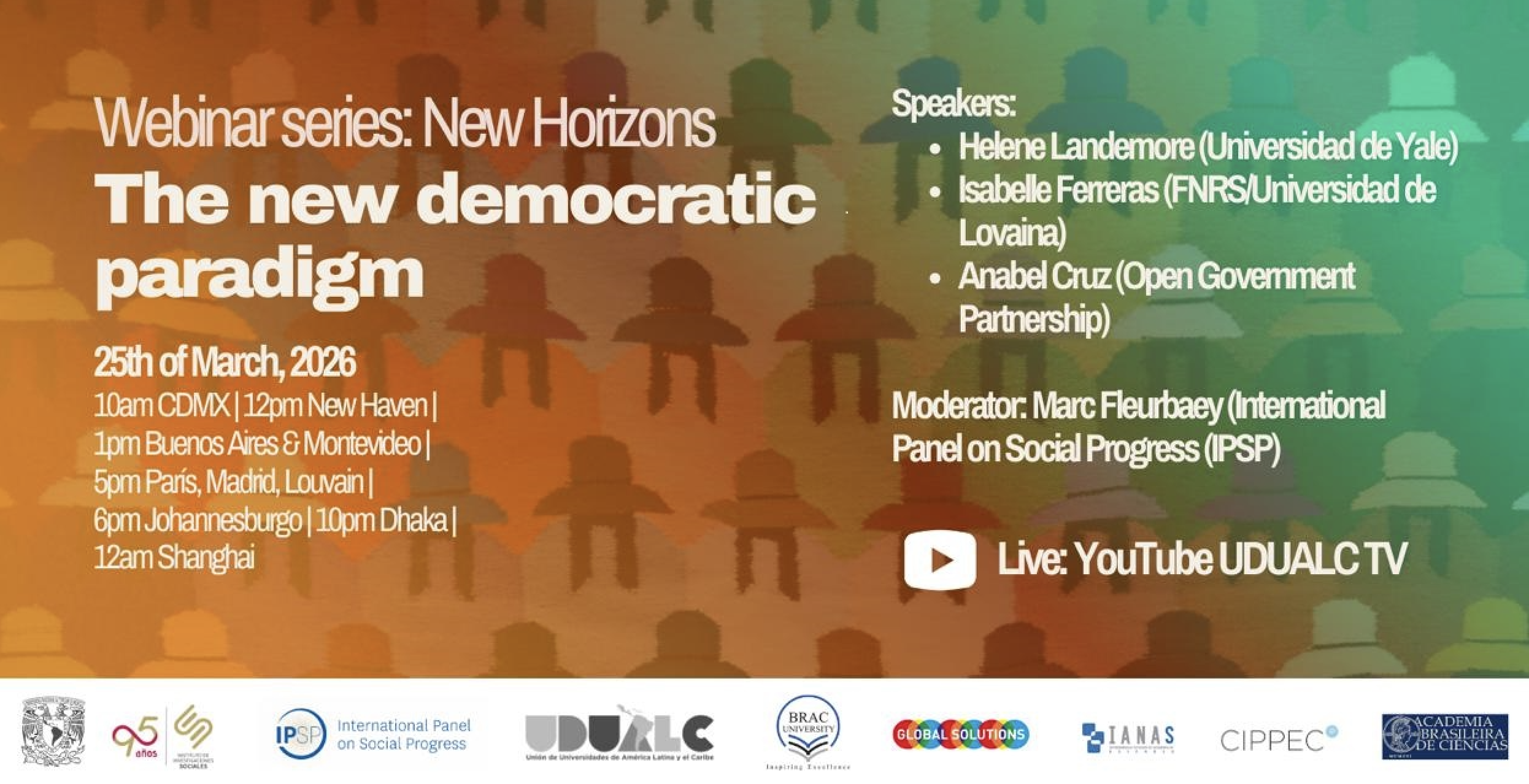 ONLINE: March 25, New Horizons Webinar