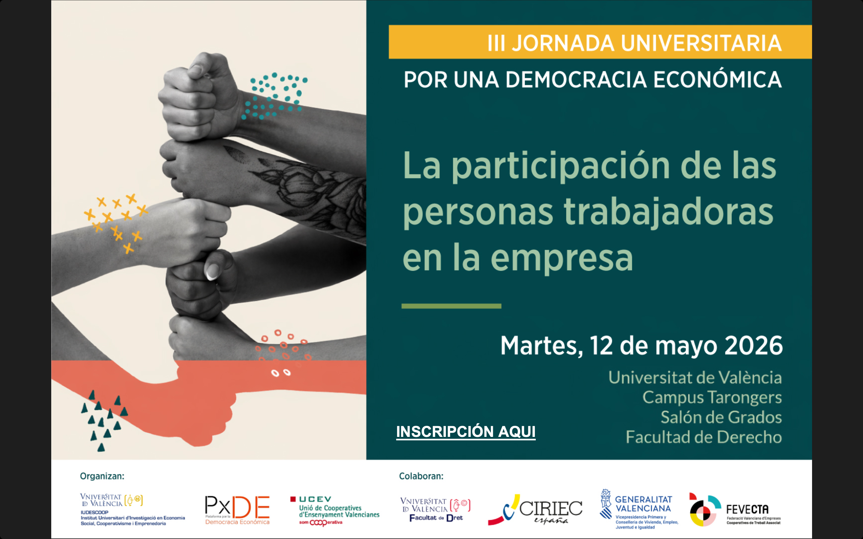 HYBRID: Mayo 12, Universitat de València, Valencia, España